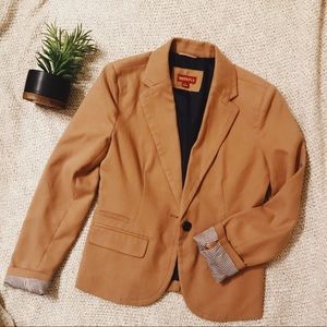 Merona Camel Blazer Jacket